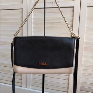 Kate Spade Two-Tone Black and Cream Crossbody Bag